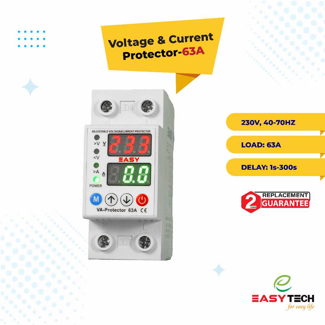 Voltage & Current Protector (ভোল্টেজ প্রটেক্টর)